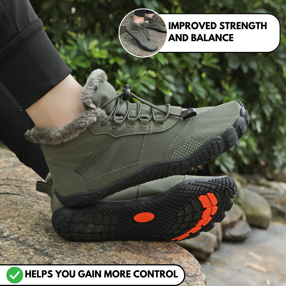 Wandeva Flex - Non-slip & waterproof winter barefoot shoe (Unisex)-tidenox