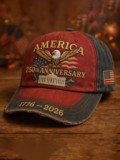 United States 250th Anniversary Print Cap