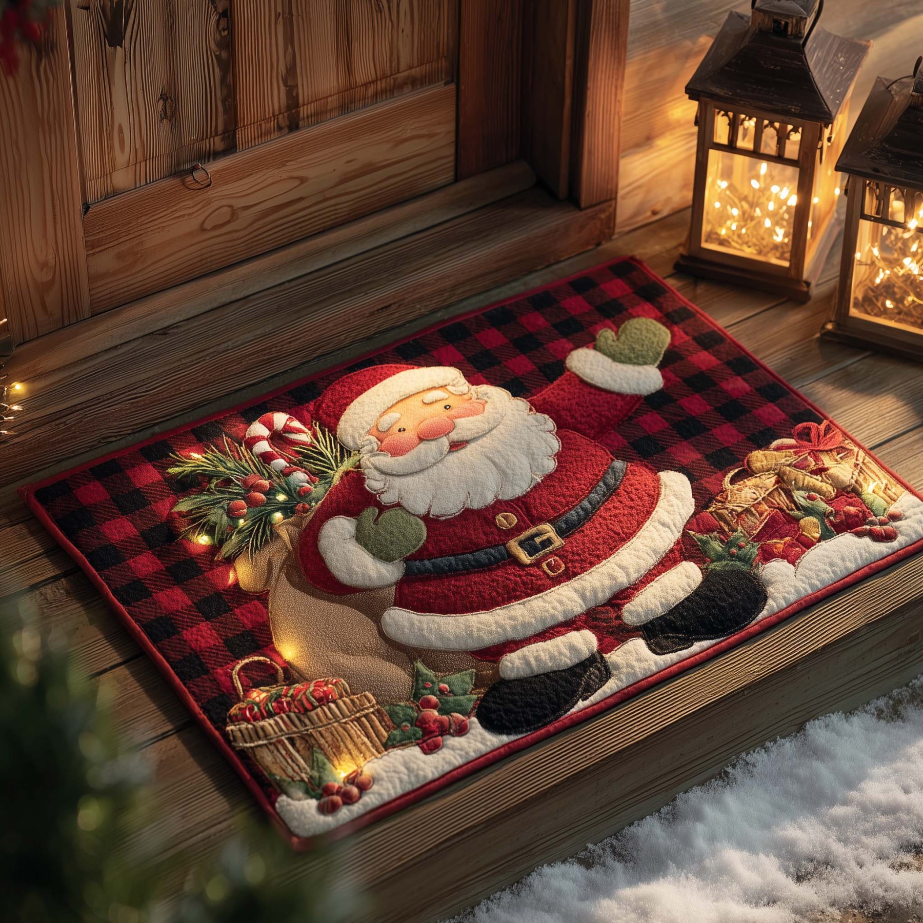 Christmas Santa Doormat GFTOHD11376-tidenox