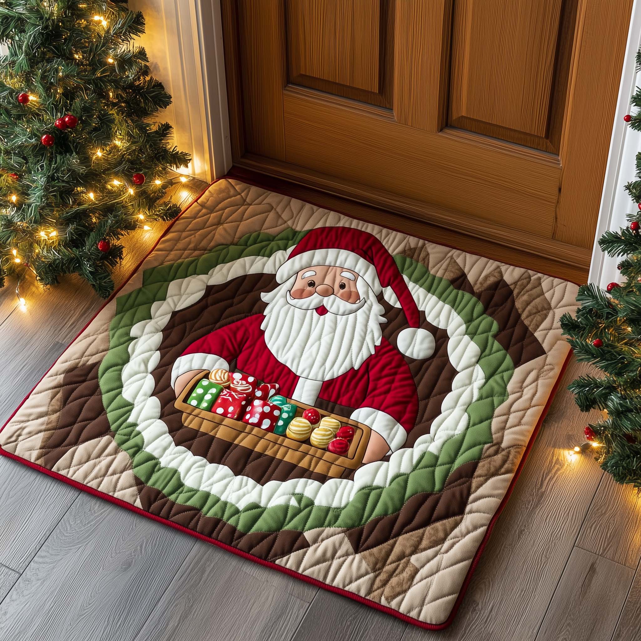 Christmas Santa Doormat GFTOHD11381-tidenox