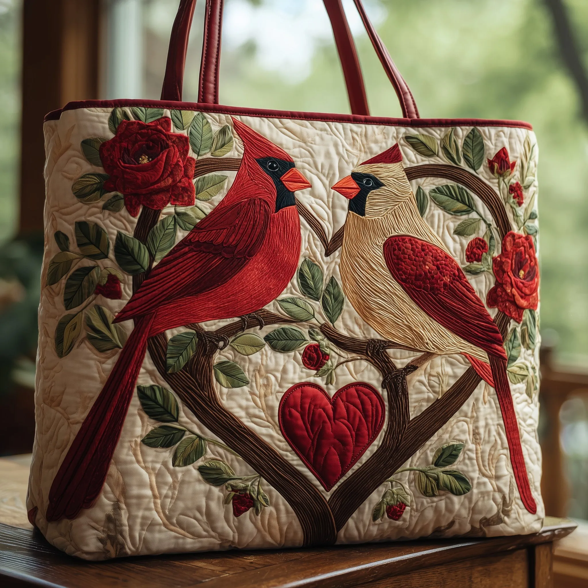 🎁❤️Interesting animals Quilted Tote Bag