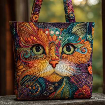 Mystic Meow Quilted Tote Bag GFTOMA2428-tidenox