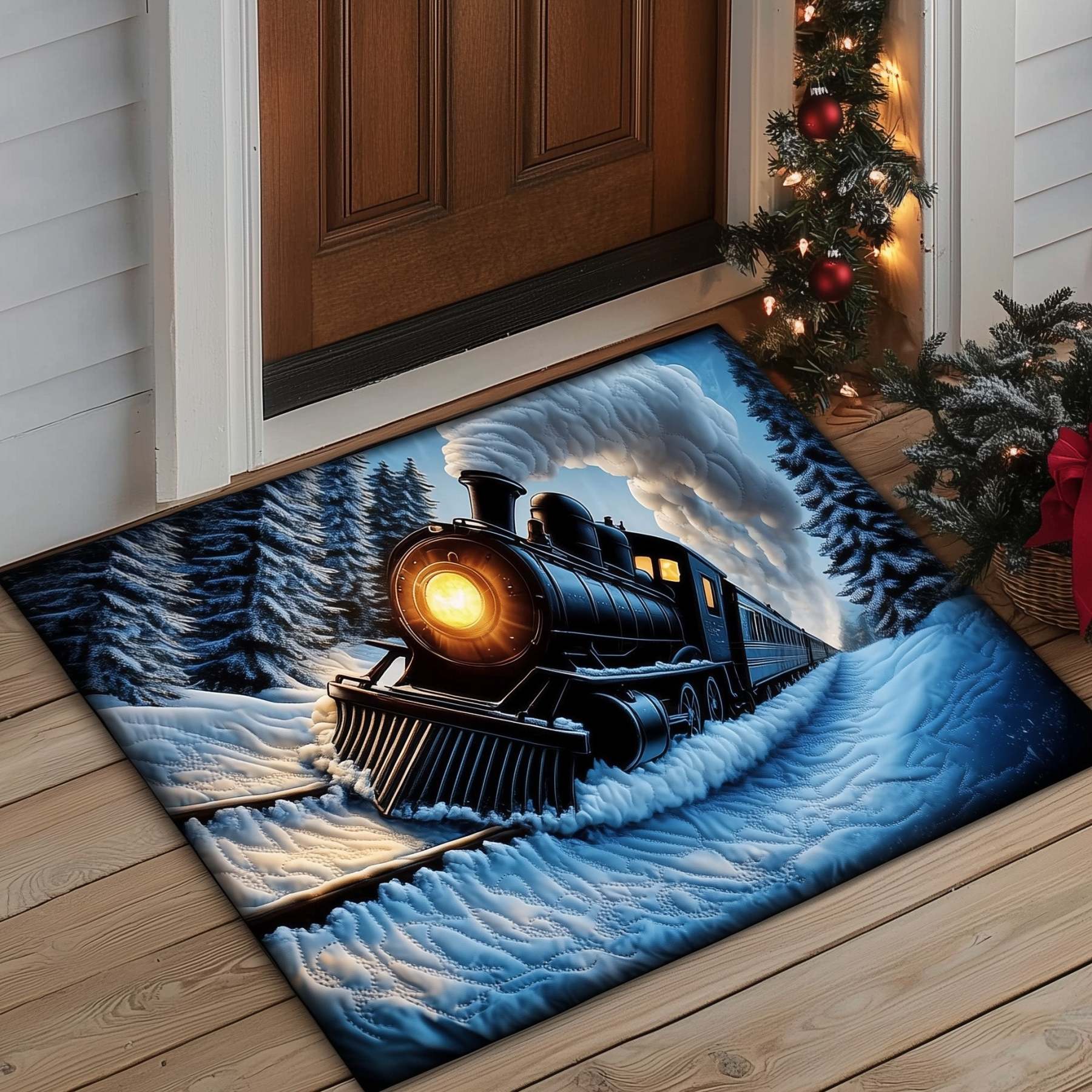 Yuletide Express Doormat GFTOMA5621-tidenox