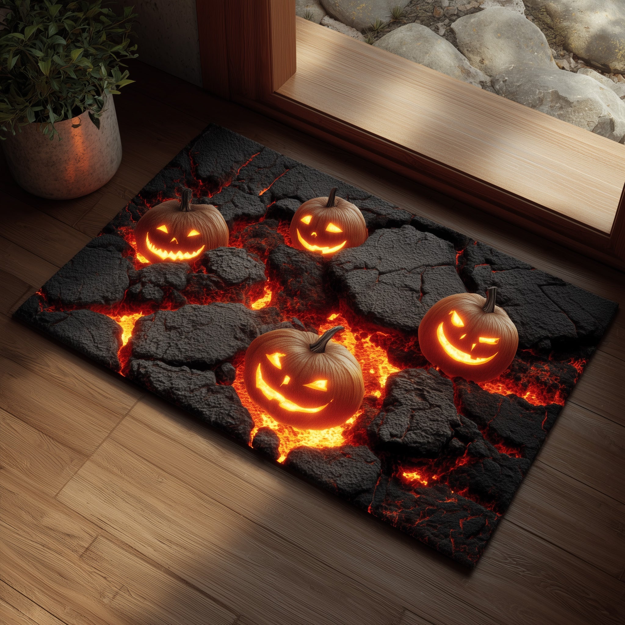 Pumpkin Nightmare Doormat GFTOMA5829-tidenox