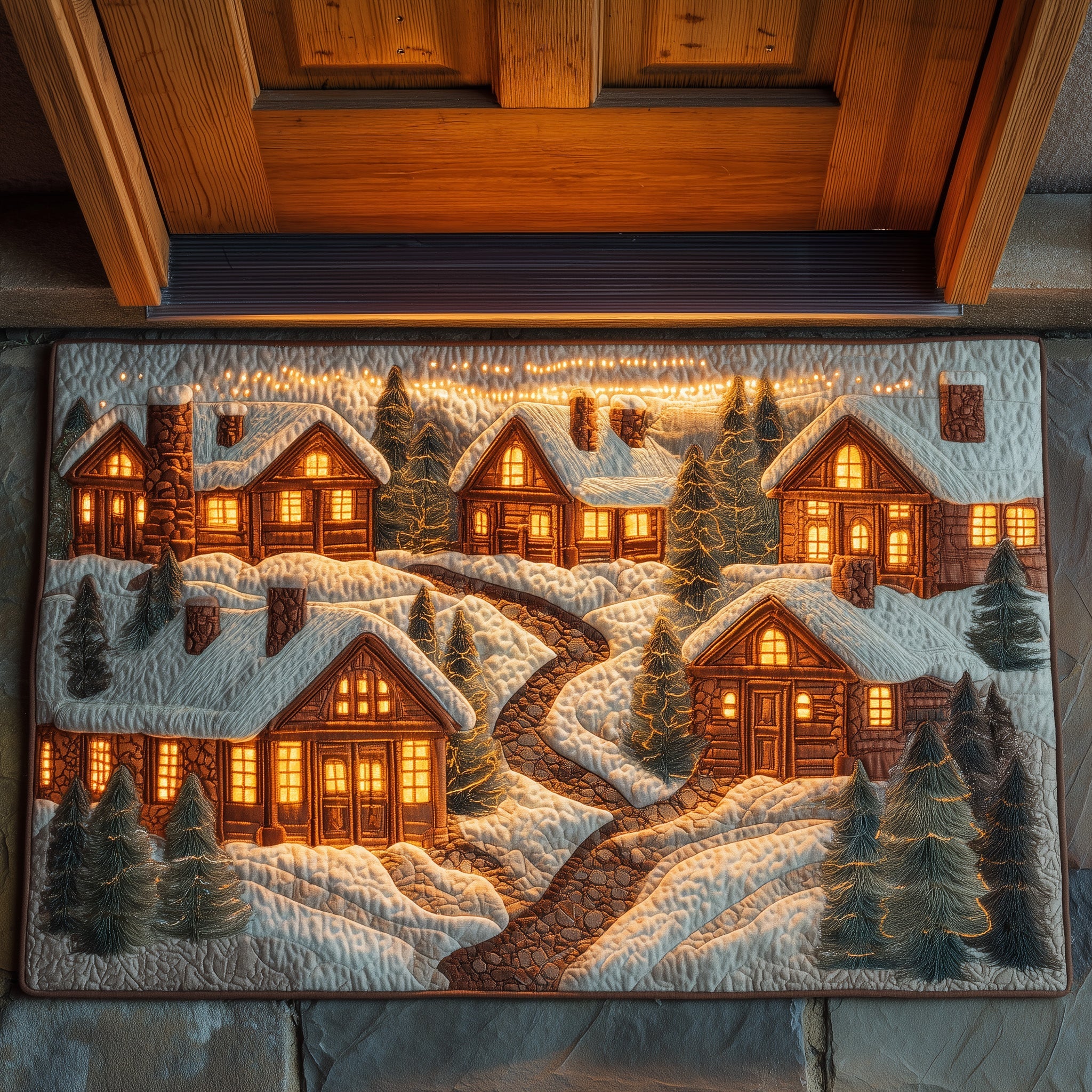 Snowy Retreat Doormat GFTOMA5836-tidenox
