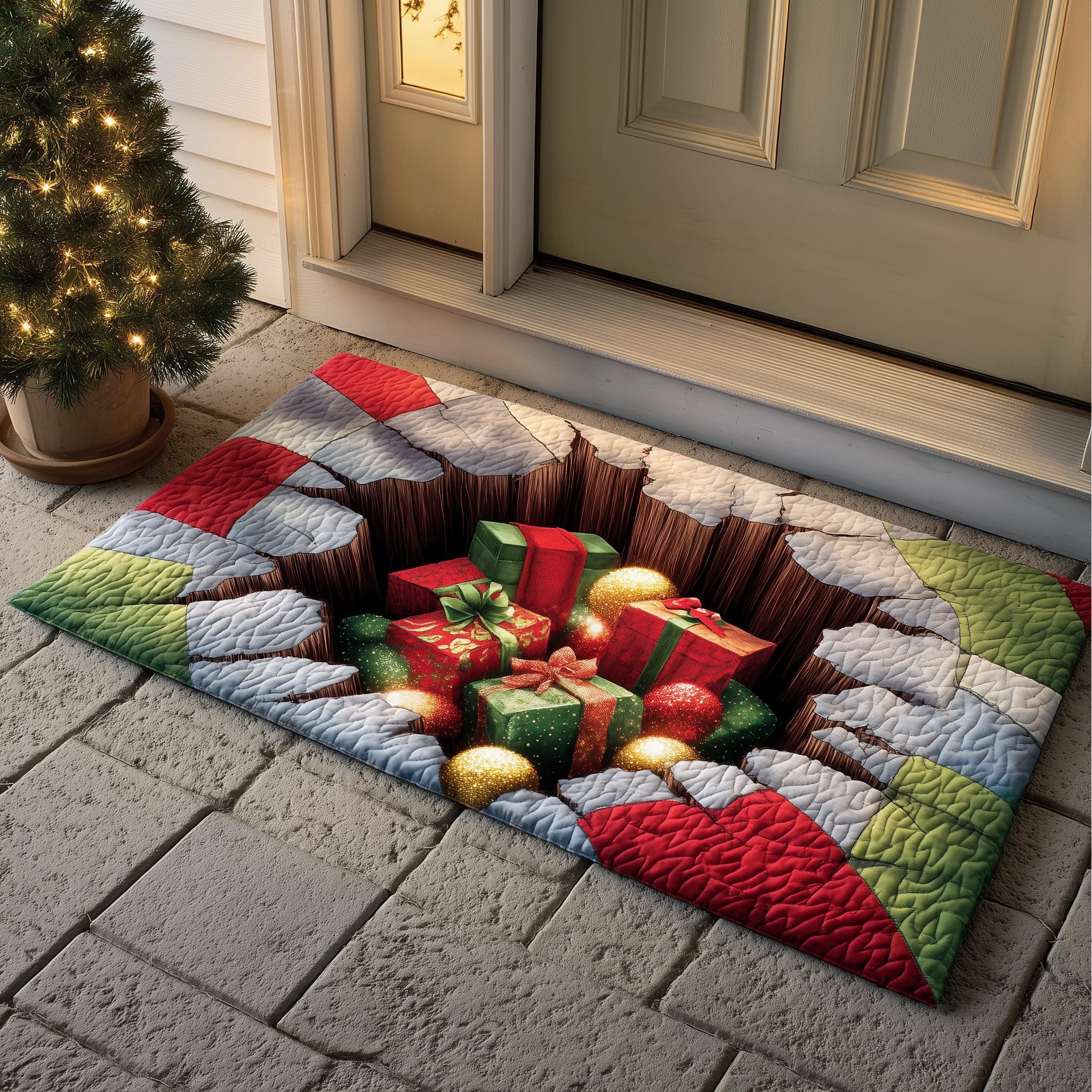 Santa's Presents Doormat GFTOTG887-tidenox