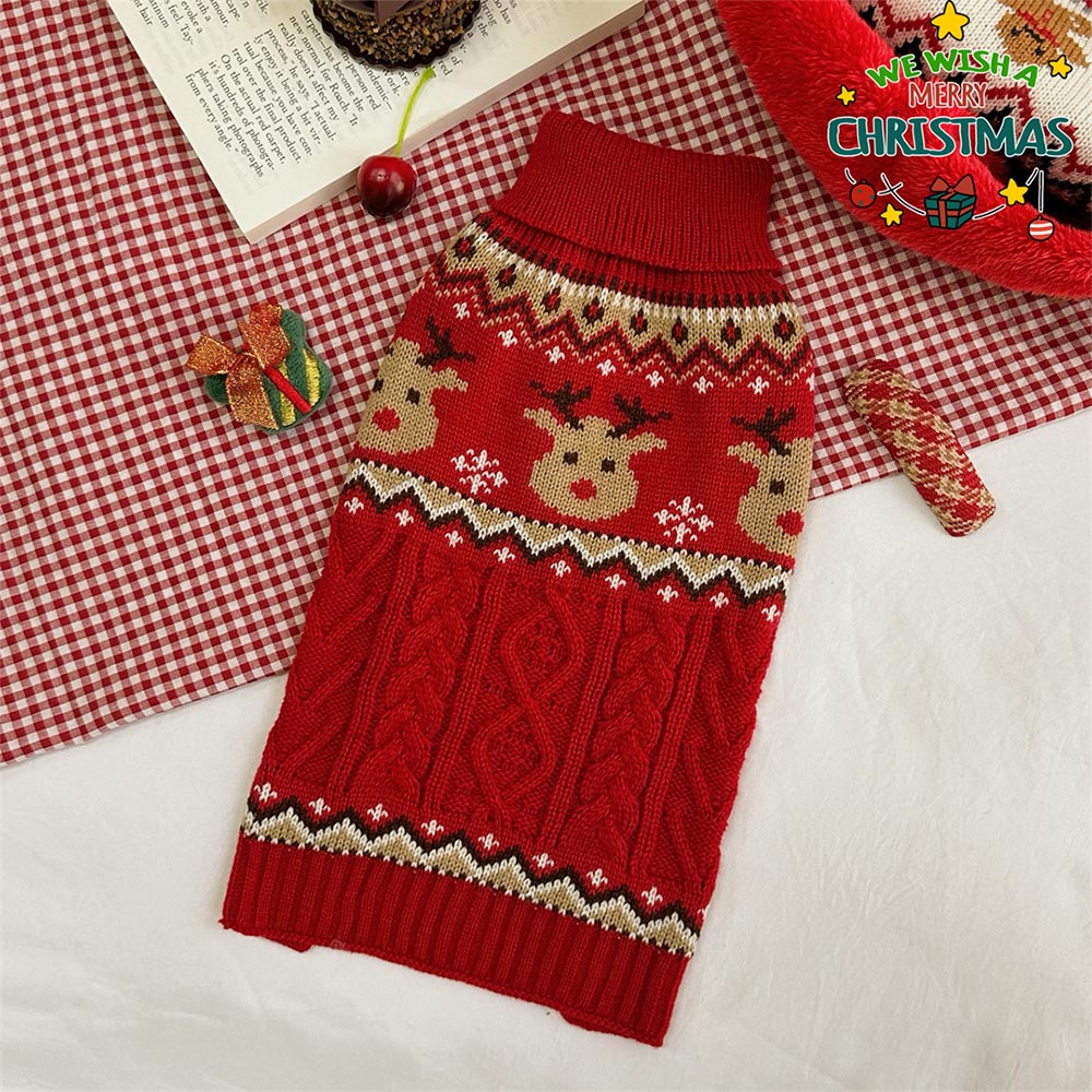 Gingerbread Man Christmas Pet Sweater | NCS-tidenox
