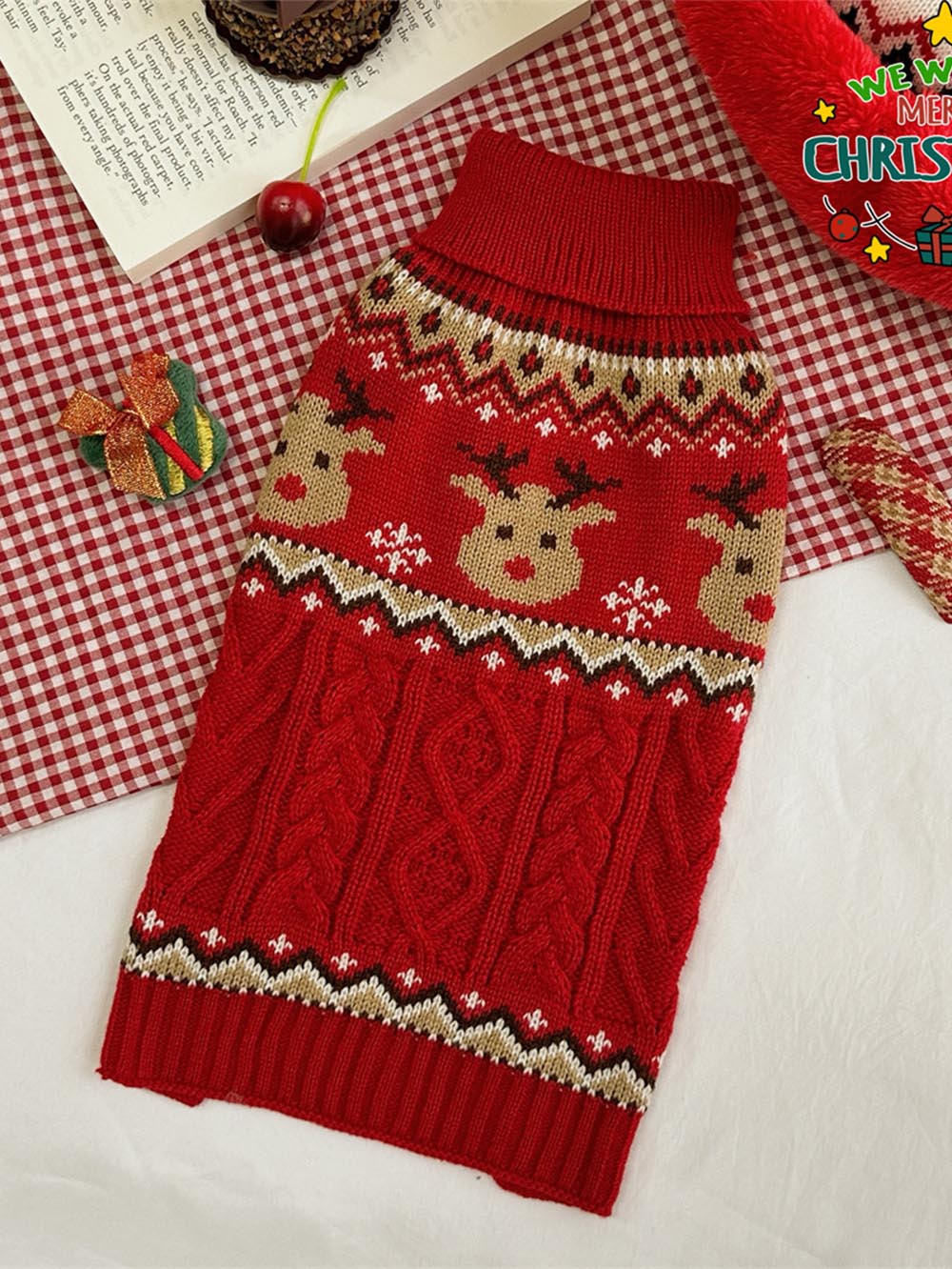 Gingerbread Man Christmas Pet Sweater | NCS-tidenox