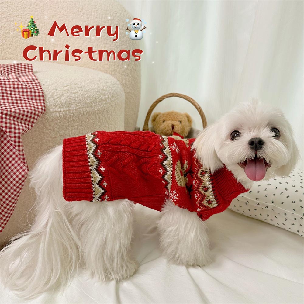 Gingerbread Man Christmas Pet Sweater | NCS-tidenox