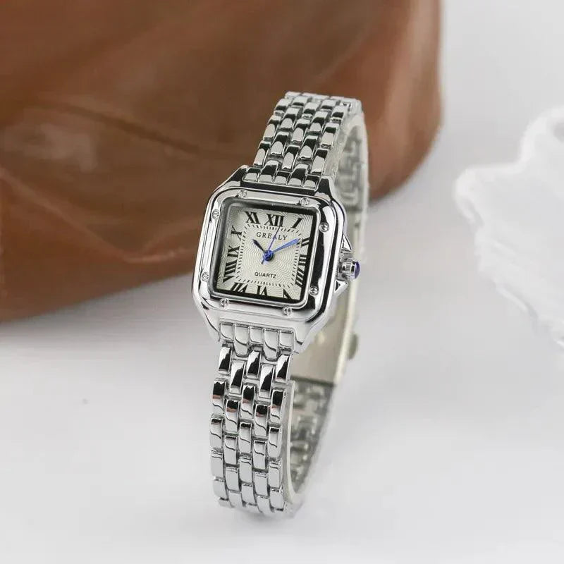 Isabella Vintage Watch – Timeless Elegance in Gold or Silver-tidenox