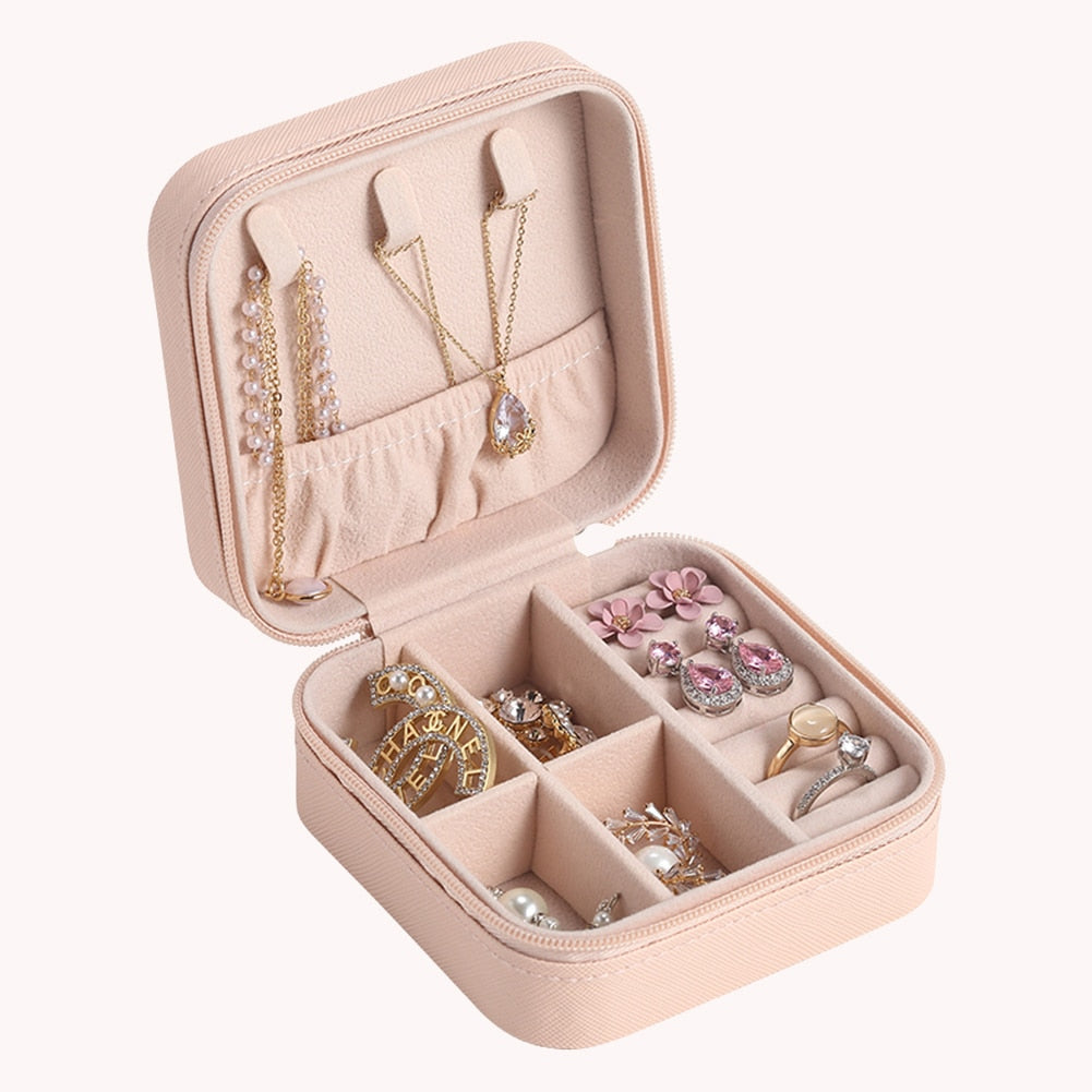 Portable Jewelry Organizer | Travel-Friendly Jewelry Box-tidenox