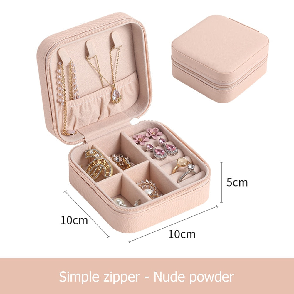 Portable Jewelry Organizer | Travel-Friendly Jewelry Box-tidenox