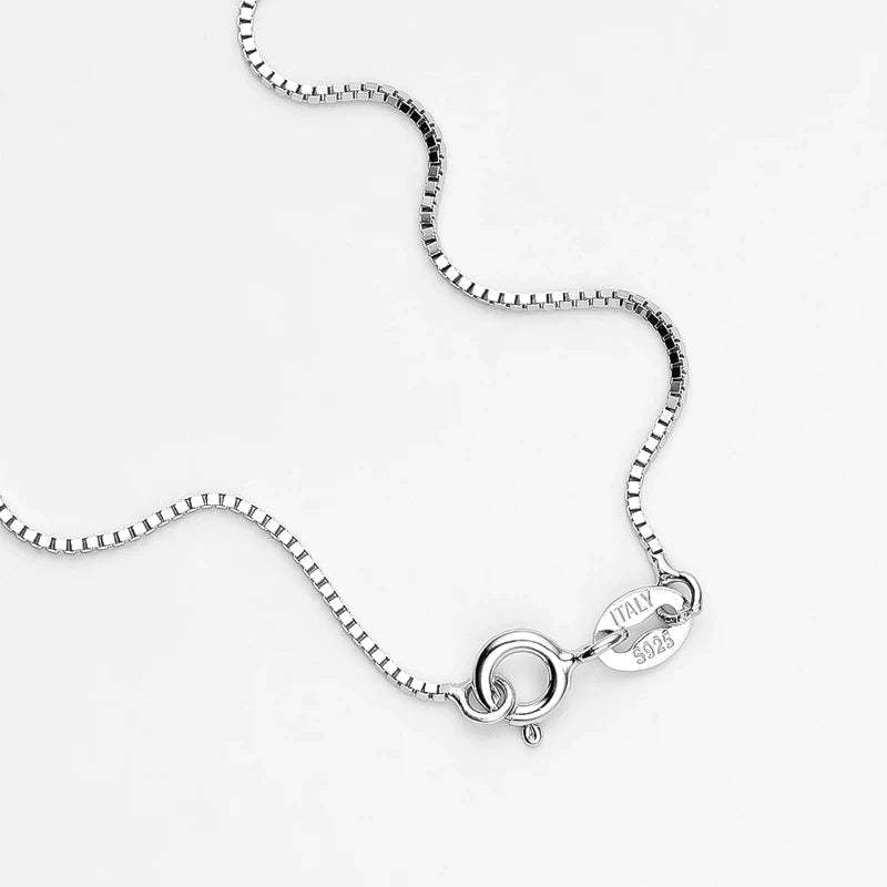Timeless Moissanite Necklace – Radiate Like the Star You Are-tidenox
