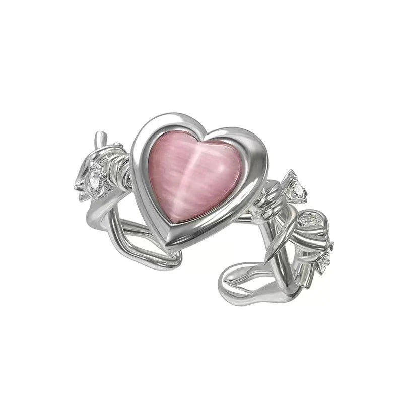 Customizable Antioxidant Heart Ring-tidenox