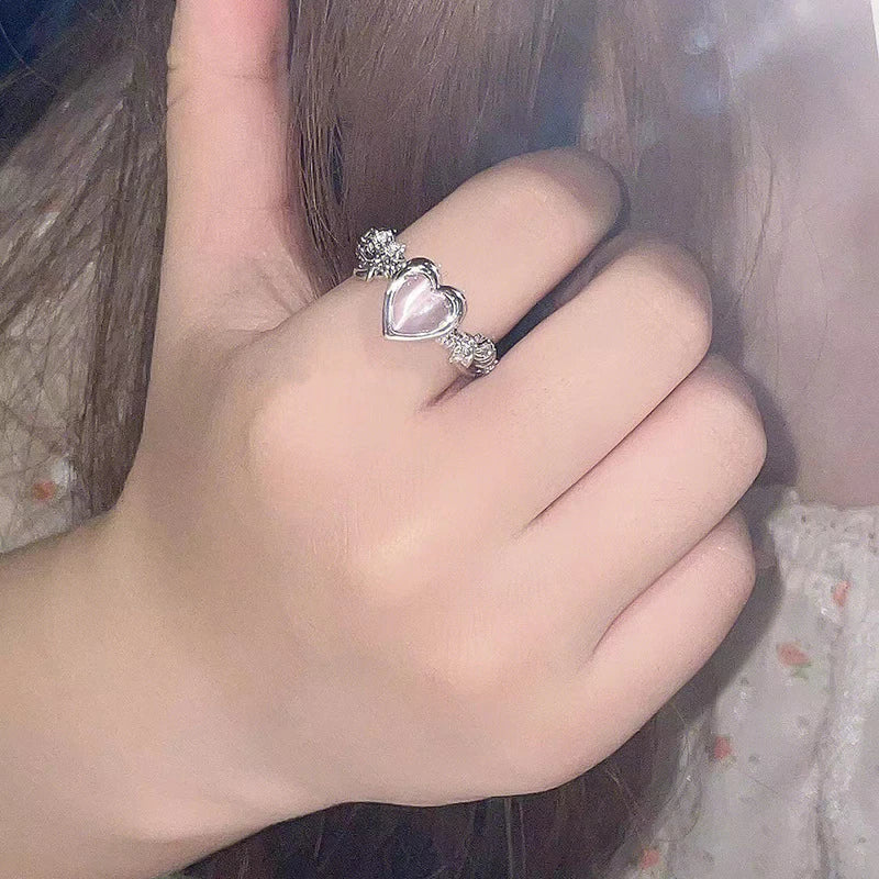 Customizable Antioxidant Heart Ring-tidenox