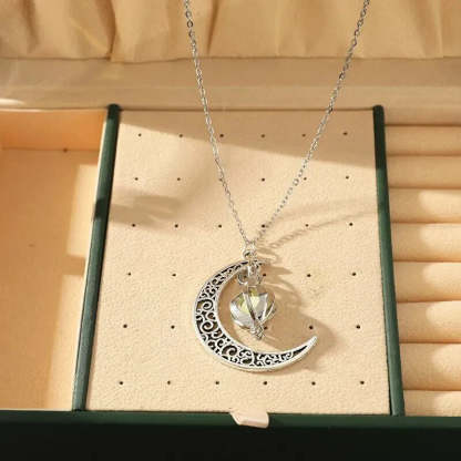 Moonstone Pendant Necklace – Enchanting Beauty with Empowering Energy-tidenox