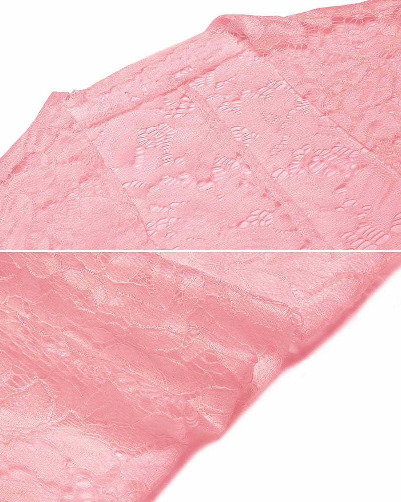 Women's 3 4 Sleeve Bolero Shrugs Crochet Lace Open Cardigan - Zeagoo (Us Only)-tidenox