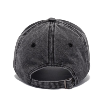 Cross-Border Washing Baseball Cap Printed Retro Old Baseball Cap European And American Dad Cap Men Amazon Baseball Cap