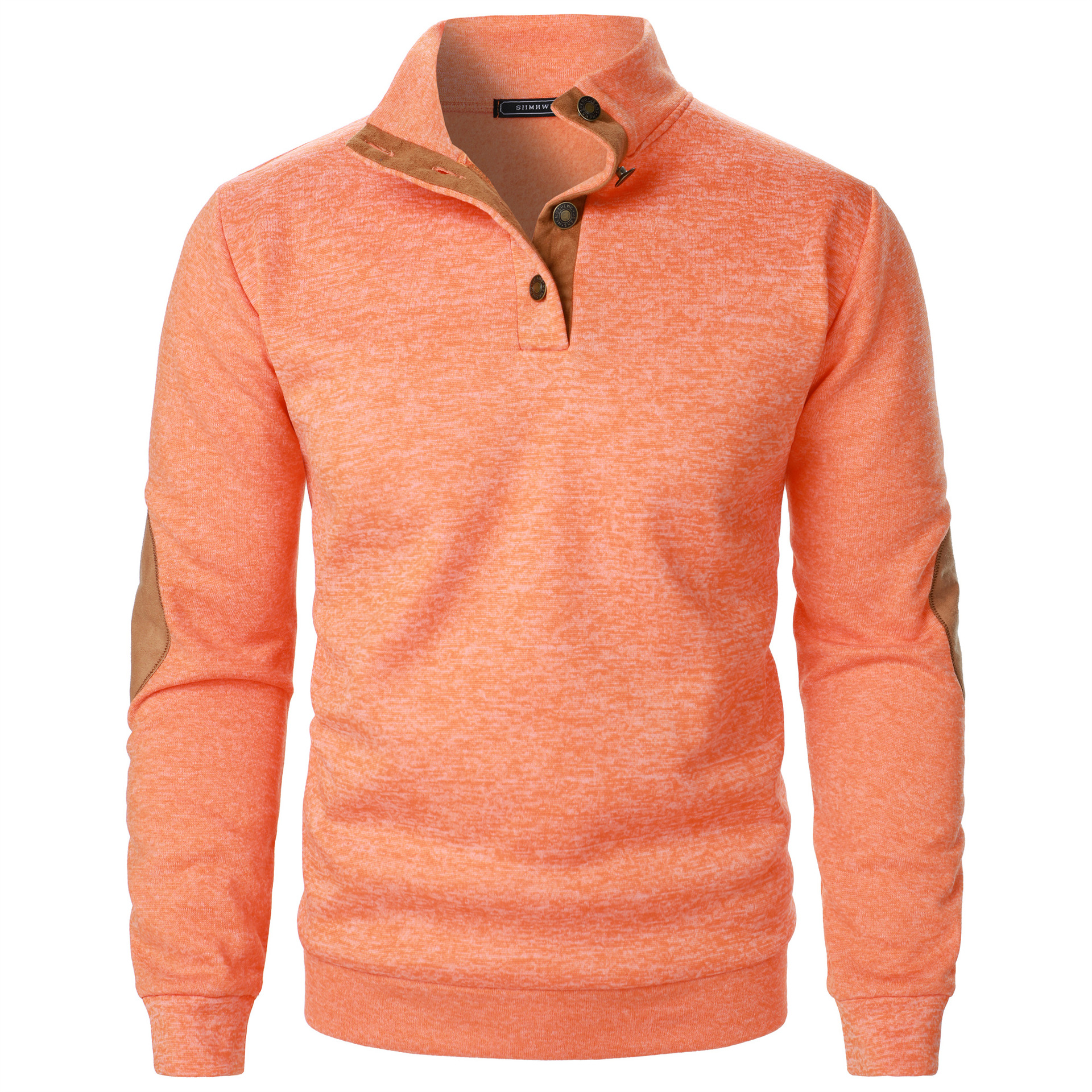 Men's Outdoor Casual Henley Long Sleeve Sweater-tidenox