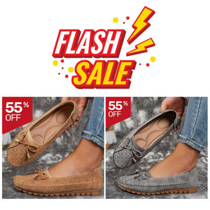 🔥Best Seller-Last Day Sale 60% OFF🔥 Orthopedic leather shoes, Lightweight, Anti-Slip, Breathable for Women-tidenox