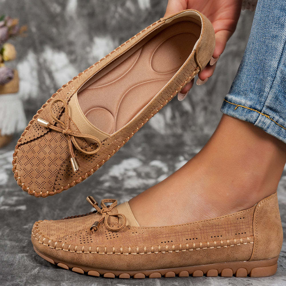 🔥Best Seller-Last Day Sale 60% OFF🔥 Orthopedic leather shoes, Lightweight, Anti-Slip, Breathable for Women-tidenox