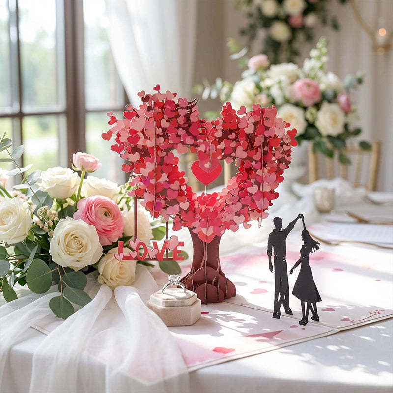 🏆98K+ SOLD! 🌼💌 Forever-Blooming 3D Flower Pop-Up Card– Personalized Love Message & Everlasting Bloom 🎁