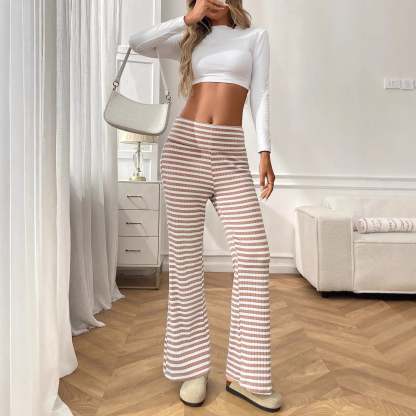 Capri - Flared Lounge Pants-tidenox