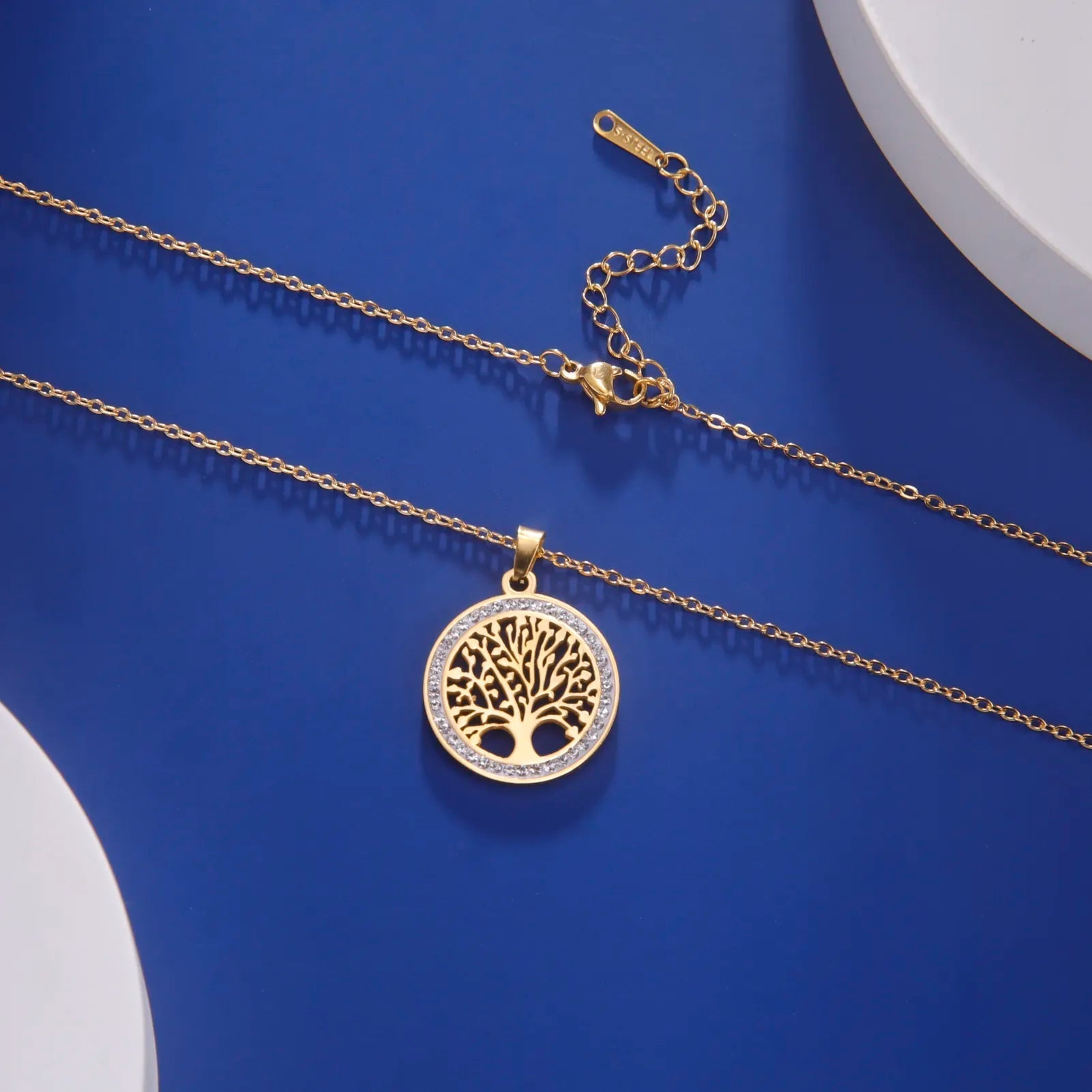 Tree of Life Pendant Necklace-tidenox