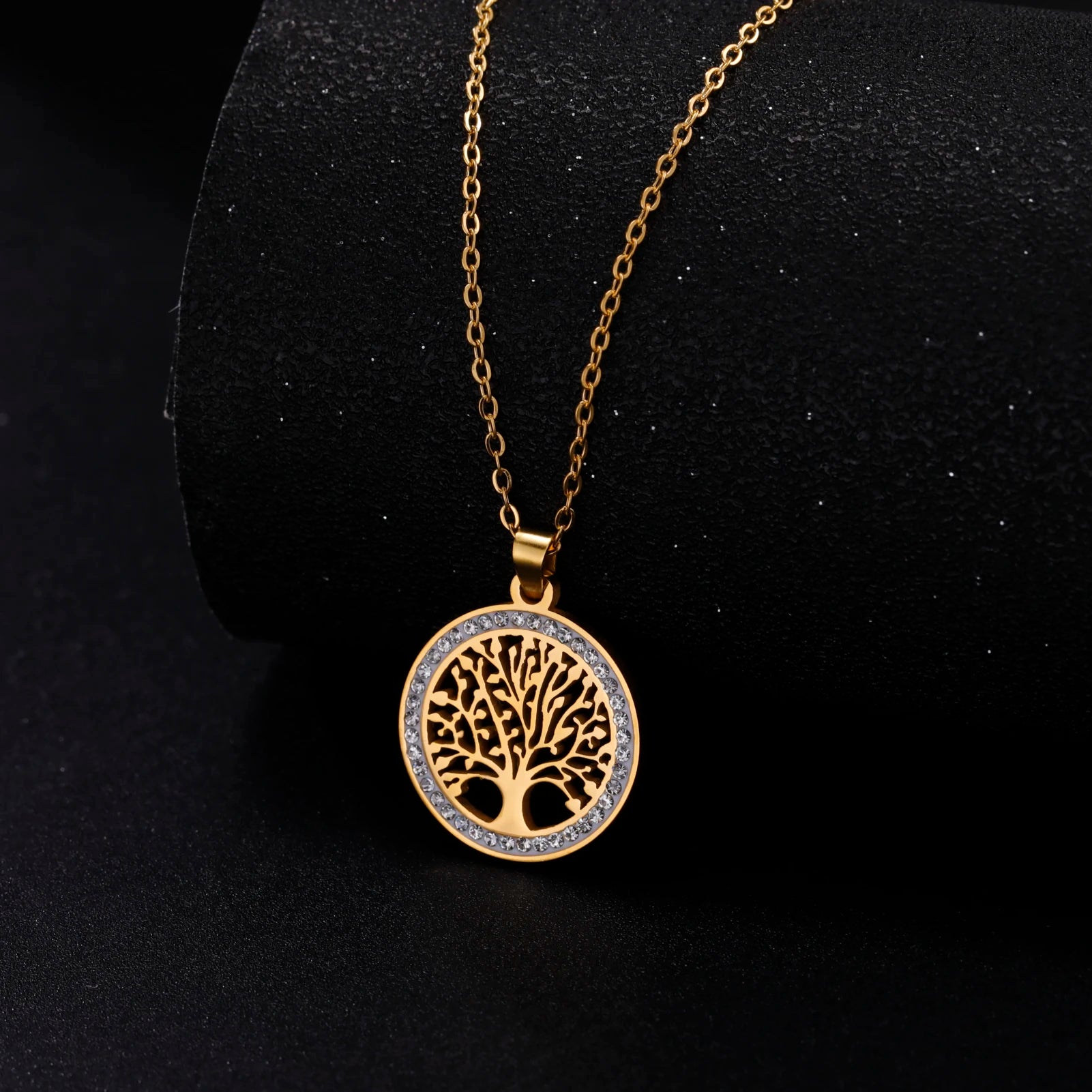 Tree of Life Pendant Necklace-tidenox