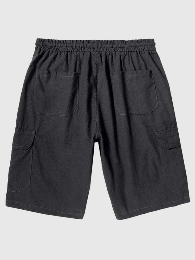 Linen Style Pants With Pockets-tidenox