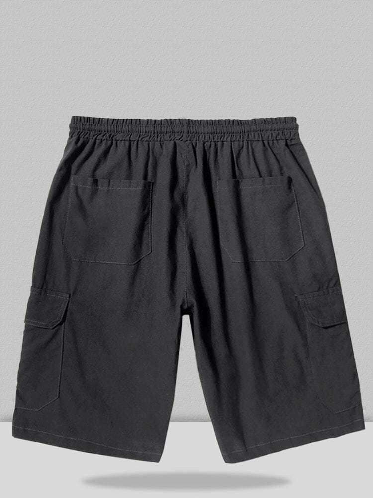 Linen Style Pants With Pockets-tidenox