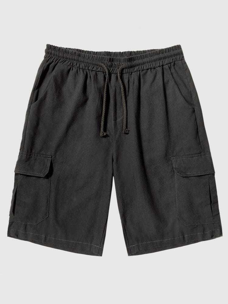 Linen Style Pants With Pockets-tidenox