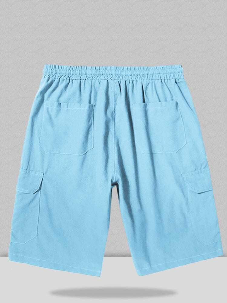 Linen Style Pants With Pockets-tidenox