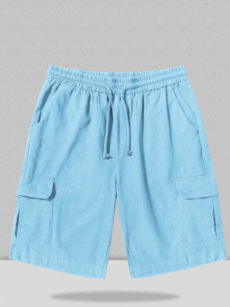 Linen Style Pants With Pockets-tidenox