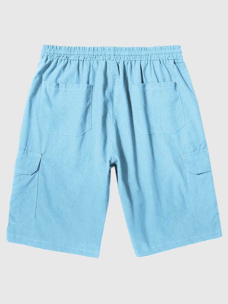 Linen Style Pants With Pockets-tidenox