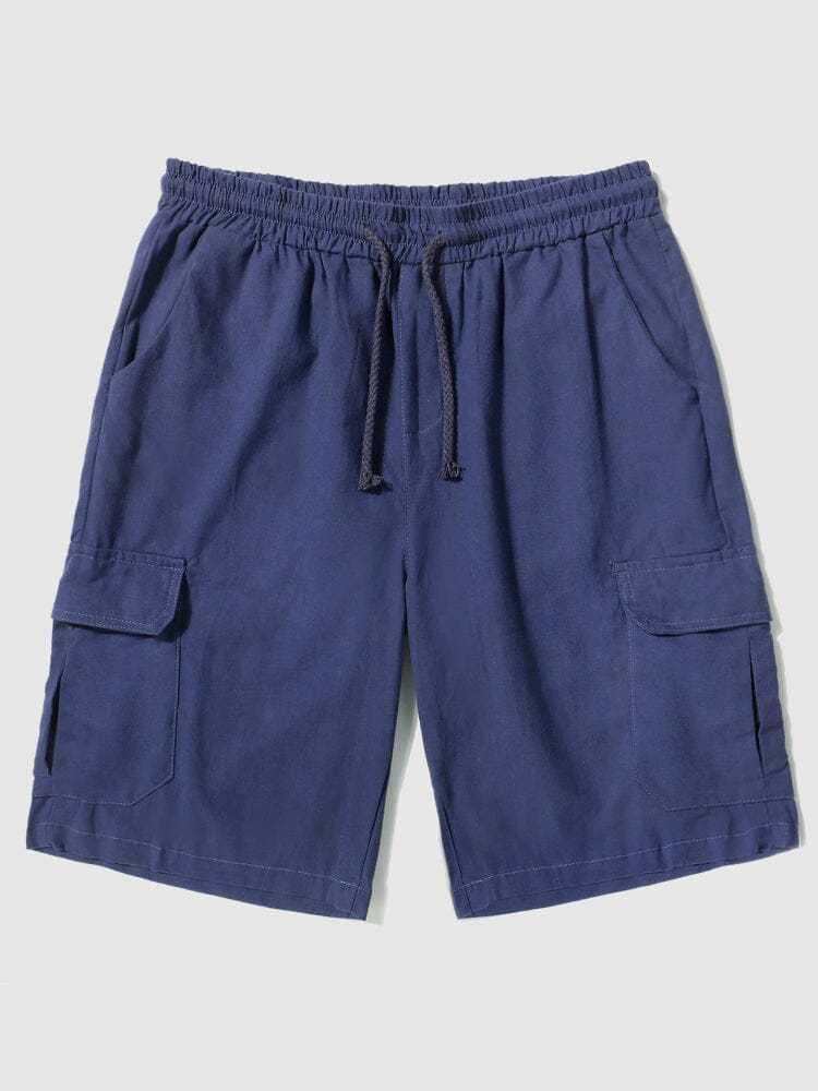 Linen Style Pants With Pockets-tidenox