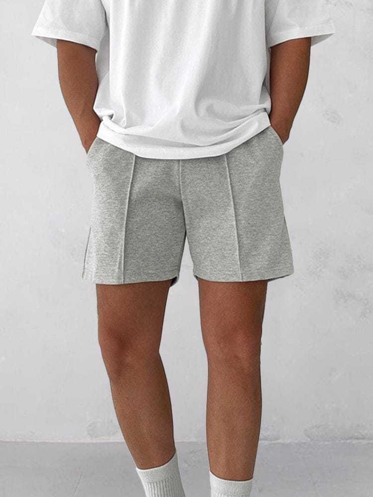 Simple Athleisure Basic Shorts-tidenox