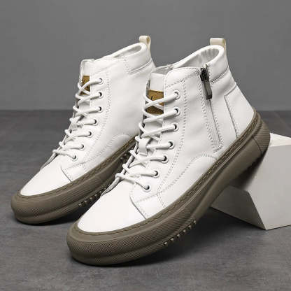 Metro Leather Sneakers-tidenox