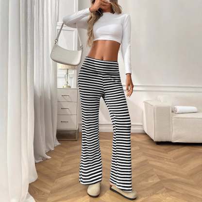 Capri - Flared Lounge Pants-tidenox