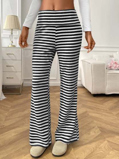 Capri - Flared Lounge Pants-tidenox