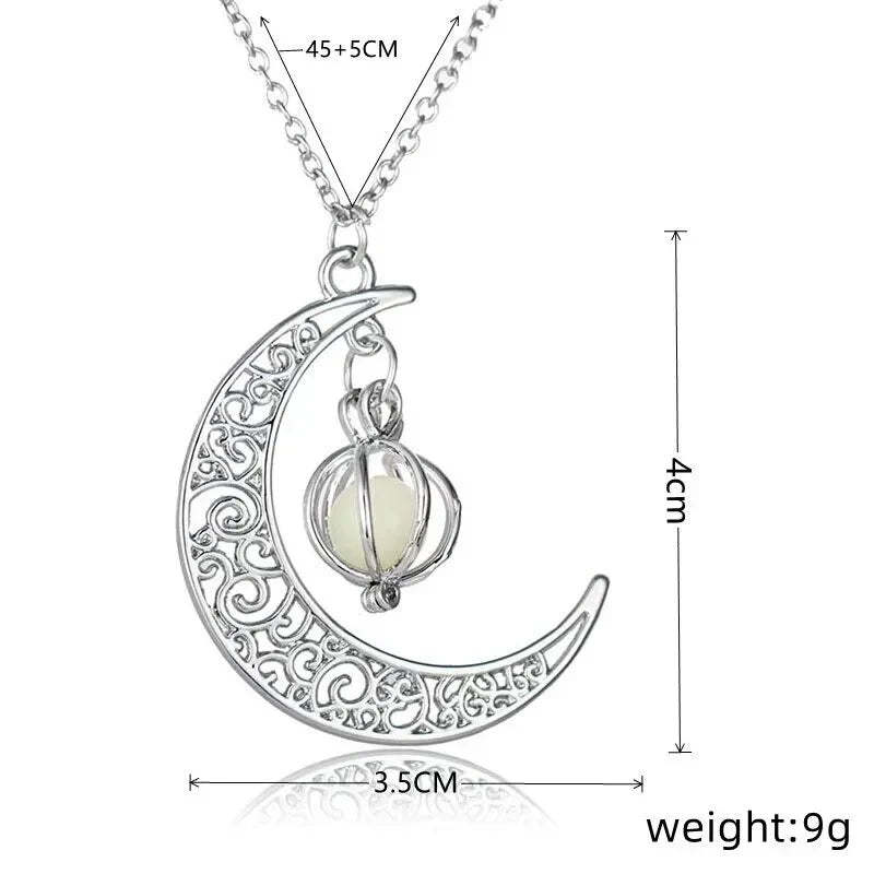 Moonstone Pendant Necklace – Enchanting Beauty with Empowering Energy-tidenox
