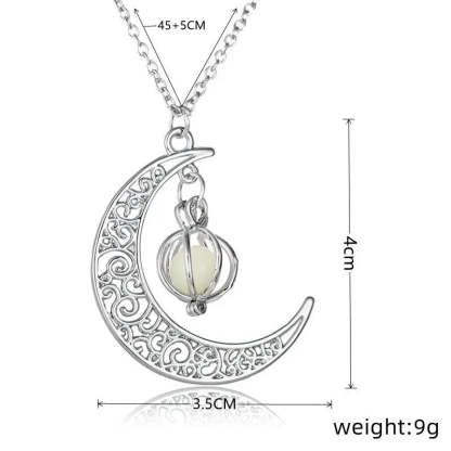 Moonstone Pendant Necklace – Enchanting Beauty with Empowering Energy-tidenox