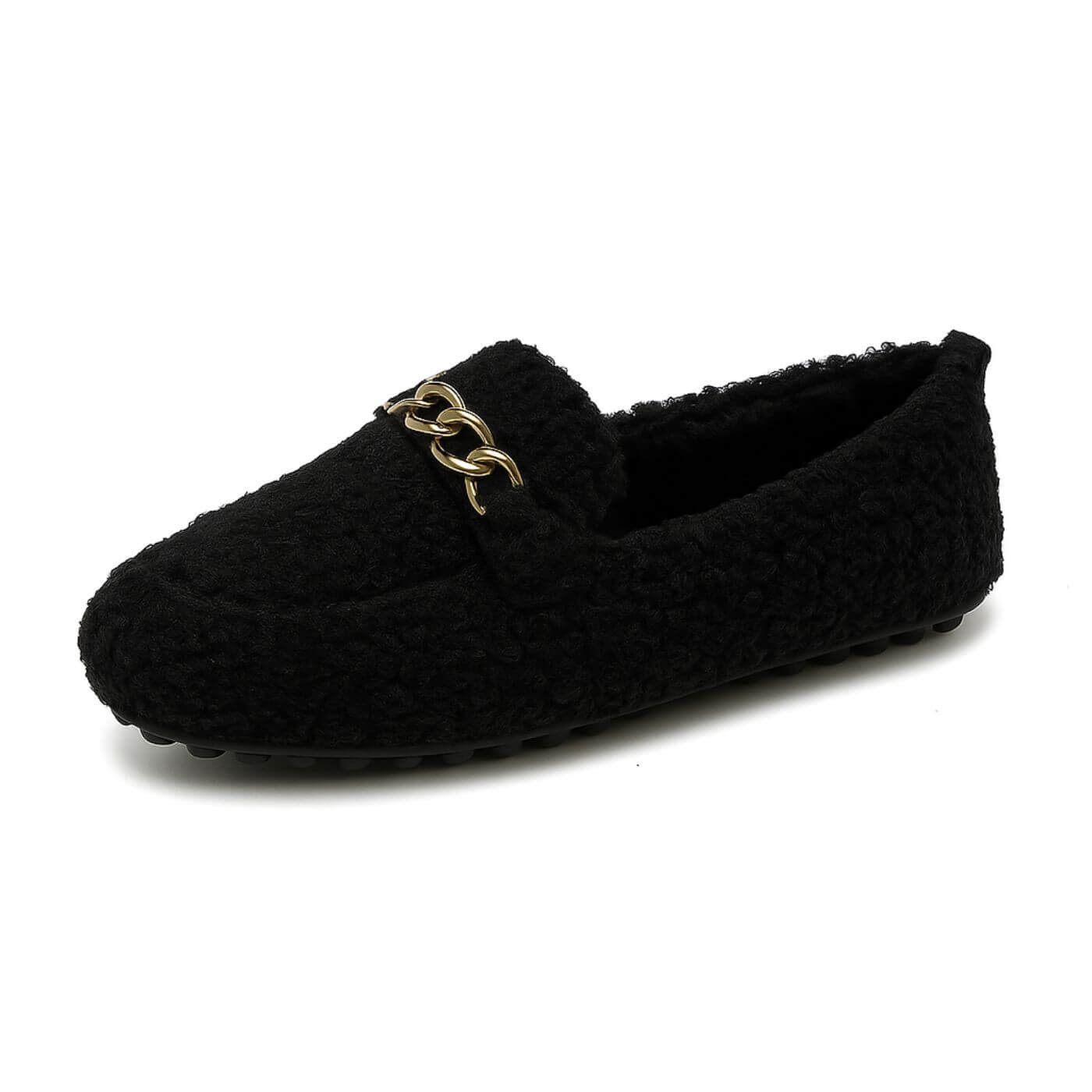 Luxurious warm fleece moccasins