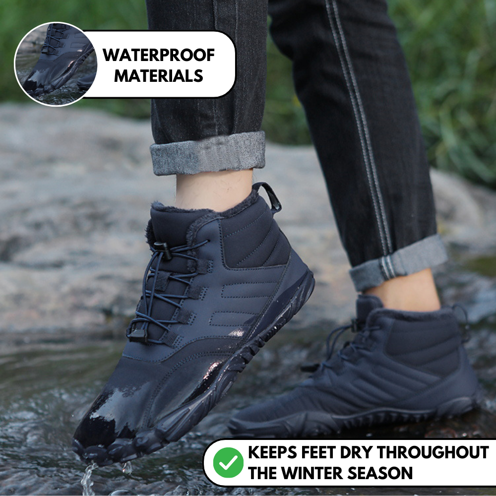 Caspar Pro - Non-slip & waterproof winter barefoot shoe (Unisex)-tidenox