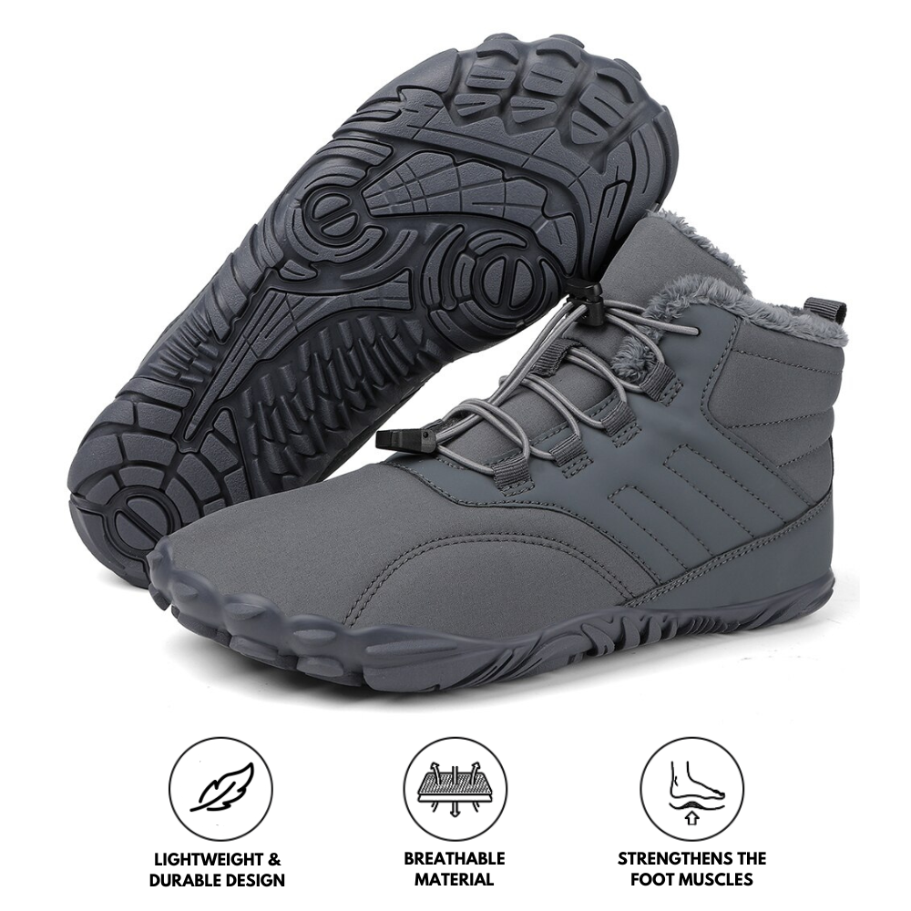 Caspar Pro - Non-slip & waterproof winter barefoot shoe (Unisex)-tidenox