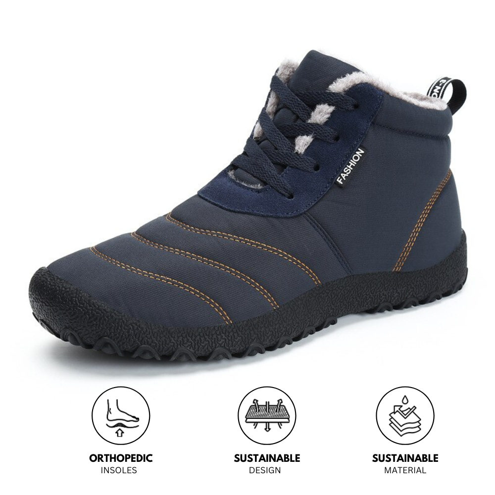Karter Barefoot Winter Shoes - Ergonomic Winter Barefoot Shoes-tidenox