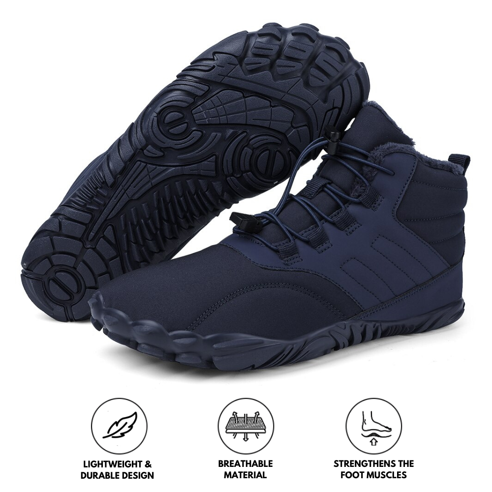 Caspar Pro - Non-slip & waterproof winter barefoot shoe (Unisex)-tidenox