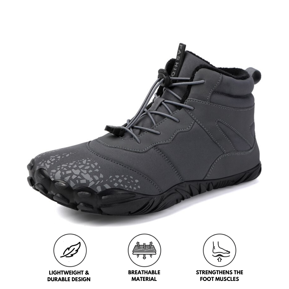 Vindra Flex - Non-slip & universal winter barefoot shoe (Waterproof)-tidenox