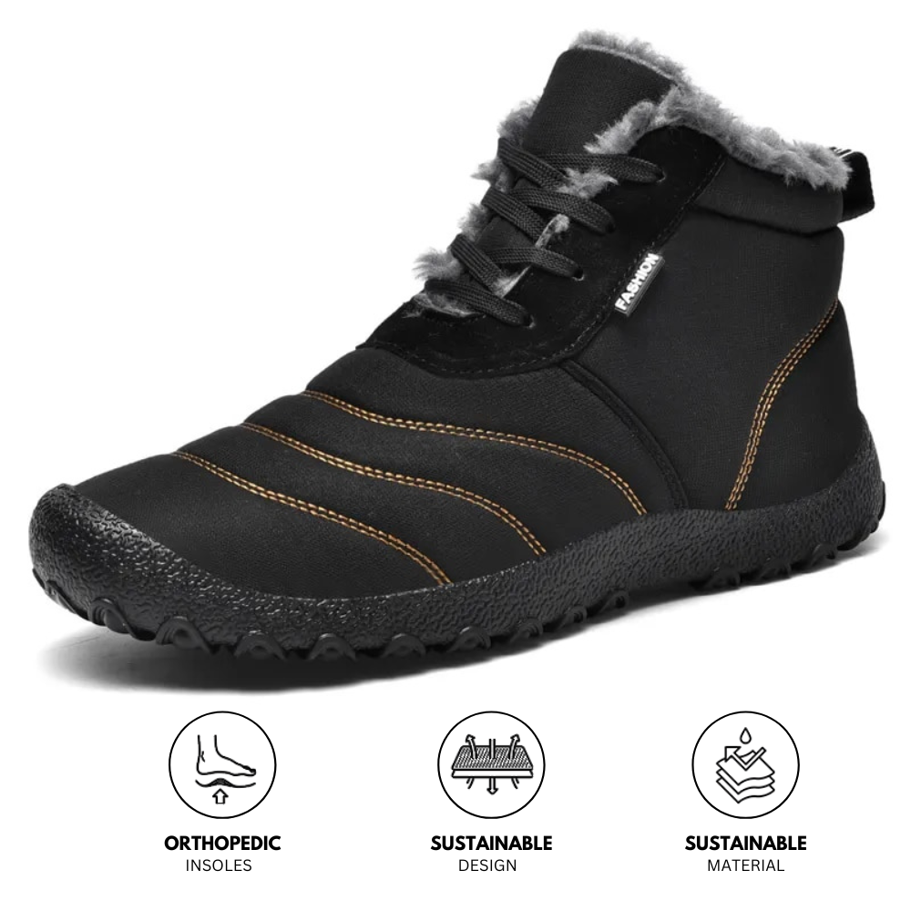 Karter Barefoot Winter Shoes - Ergonomic Winter Barefoot Shoes-tidenox