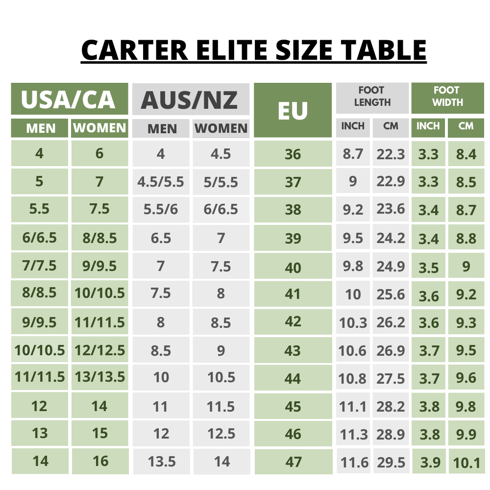 Carter Elite - Non-slip & universal winter barefoot shoe-tidenox